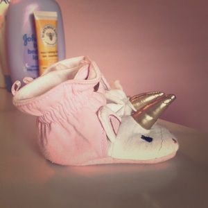 Unicorn booties